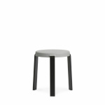 Tap Stool Black Oak/Grey Tap Stool Black Oak/Grey