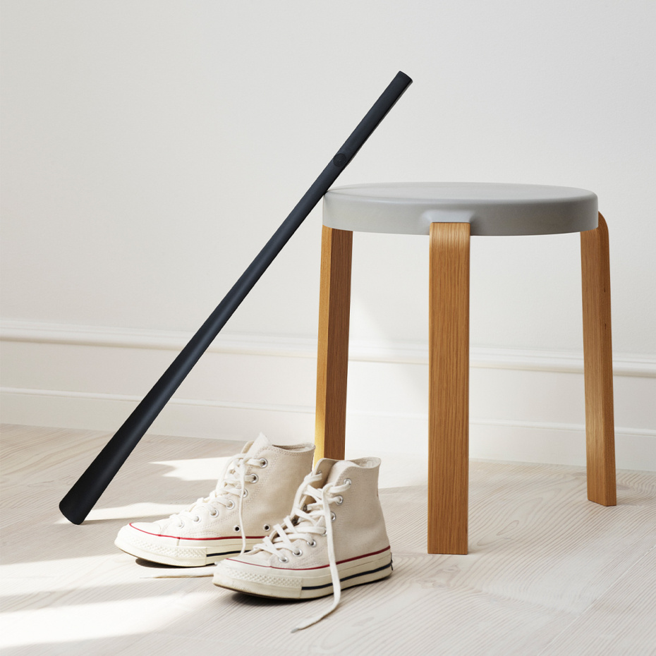 Tap Stool Black Oak/Grey
