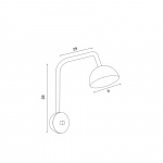 Blush Vägglampa Matt White Blush Vägglampa Matt White