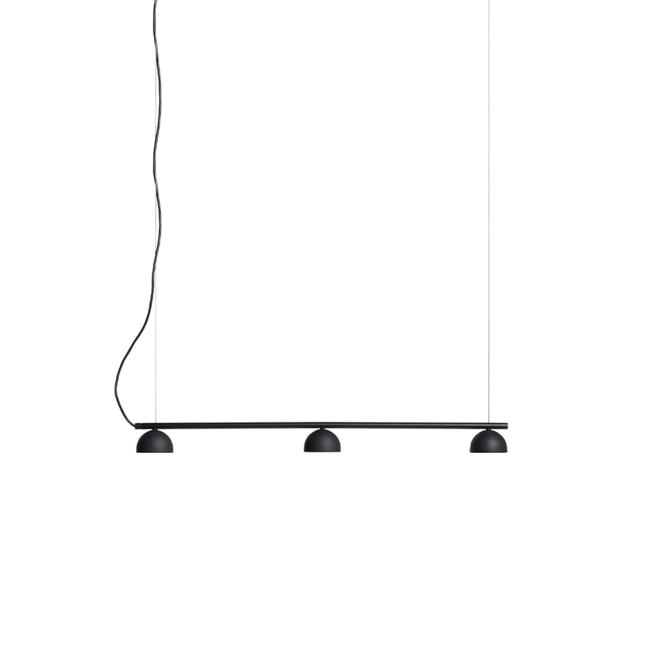 Blush Rail 3 Pendel Matt Black