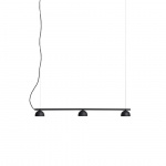 Blush Rail 3 Pendel Matt Black Blush Rail 3 Pendel Matt Black