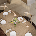 Blush Rail 5 Pendel Matt Black Blush Rail 5 Pendel Matt Black