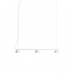 Blush Rail 3 Pendel Matt White Blush Rail 3 Pendel Matt White