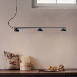 Blush Rail 3 Pendel Matt White Blush Rail 3 Pendel Matt White