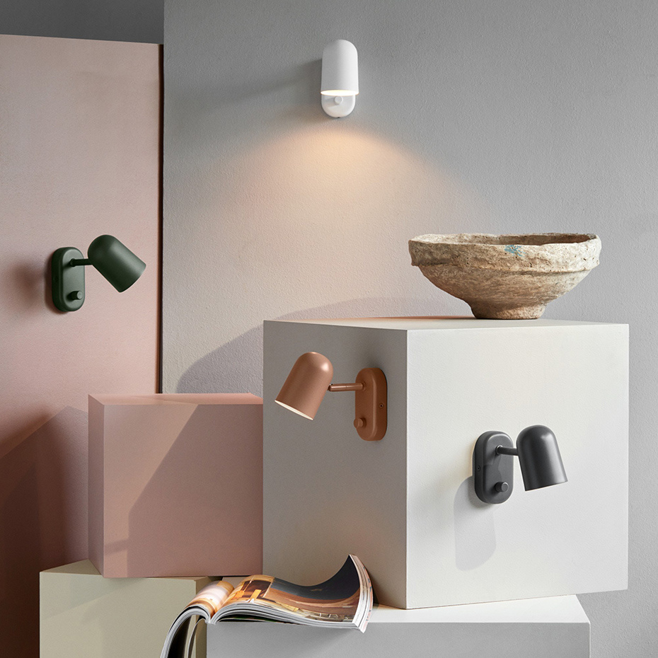 Buddy Vägglampa Warm Beige