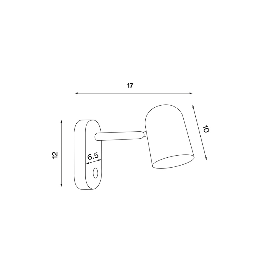 Buddy Vägglampa Warm Beige