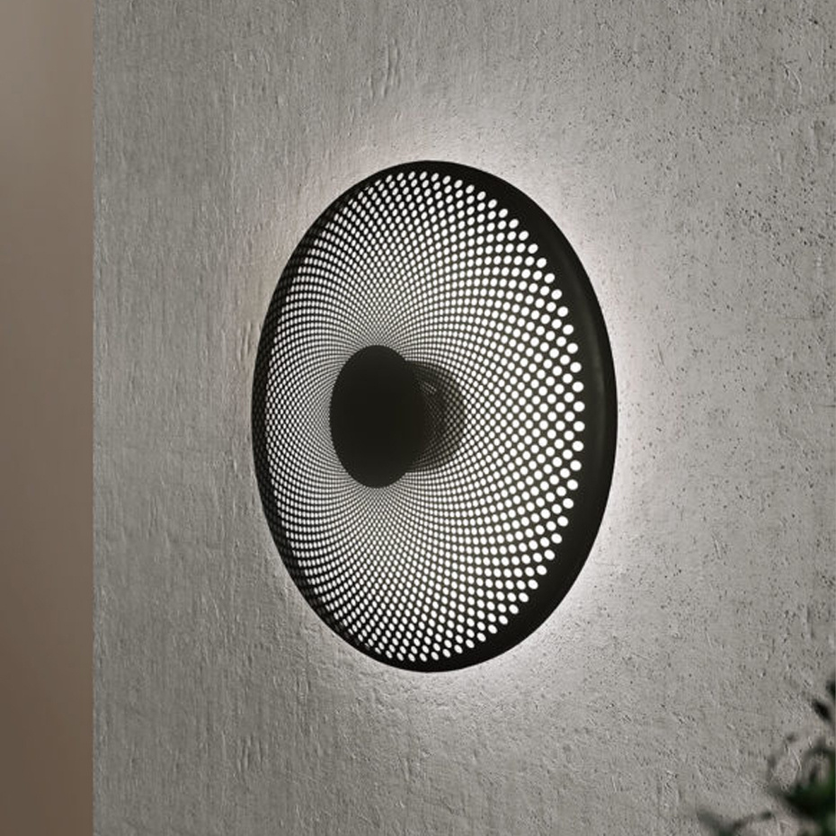 Glint Vägglampa Black