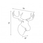 Moo Vägglampa White Moo Vägglampa White