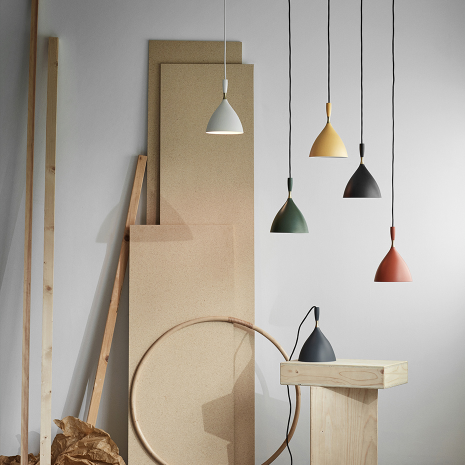 Dokka Pendel Brushed Brass