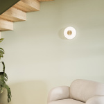 Glint Vägglampa Glass Small Opal White Glint Vägglampa Glass Small Opal White