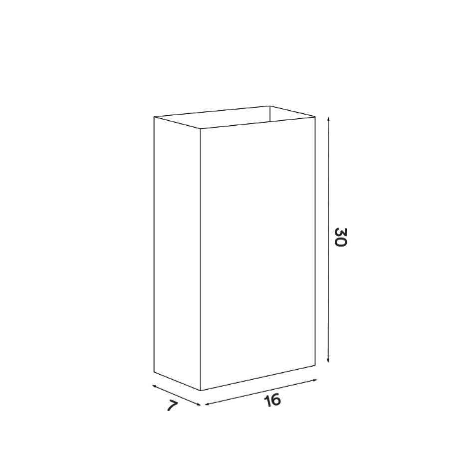 Into Vase Light Grey