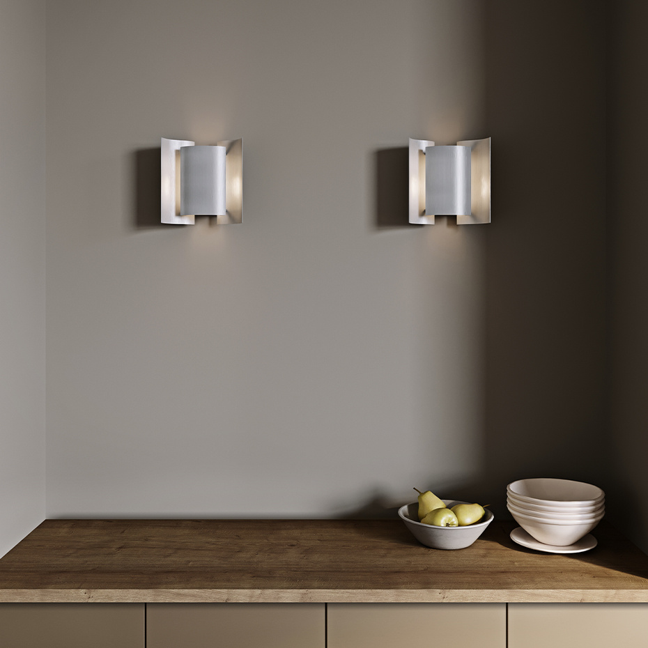 Butterfly Vägglampa Aluminium