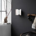 Butterfly Vägglampa Matt White Butterfly Vägglampa Matt White