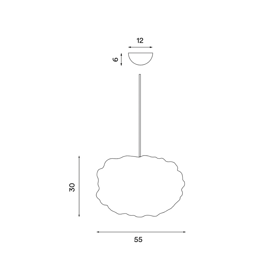 Heat Pendel Small Steel