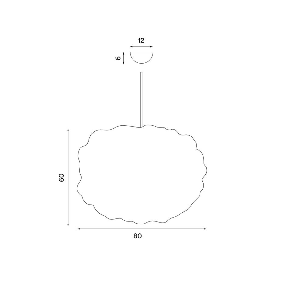 Heat Pendel Large Steel
