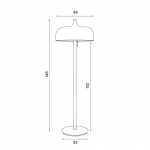 Acorn Golvlampa White Acorn Golvlampa White