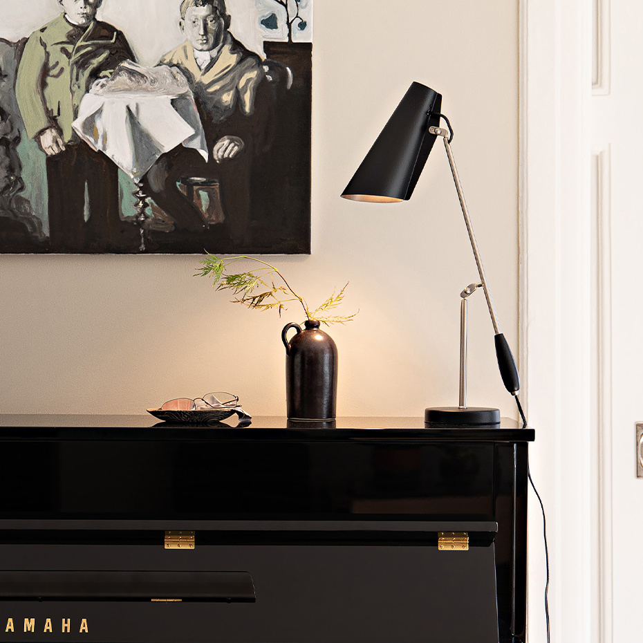 Birdy Bordslampa Black/Brass