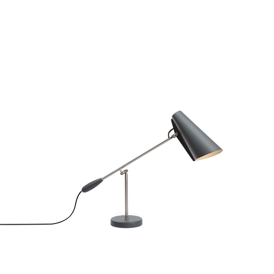 Birdy Bordslampa Grey/Steel