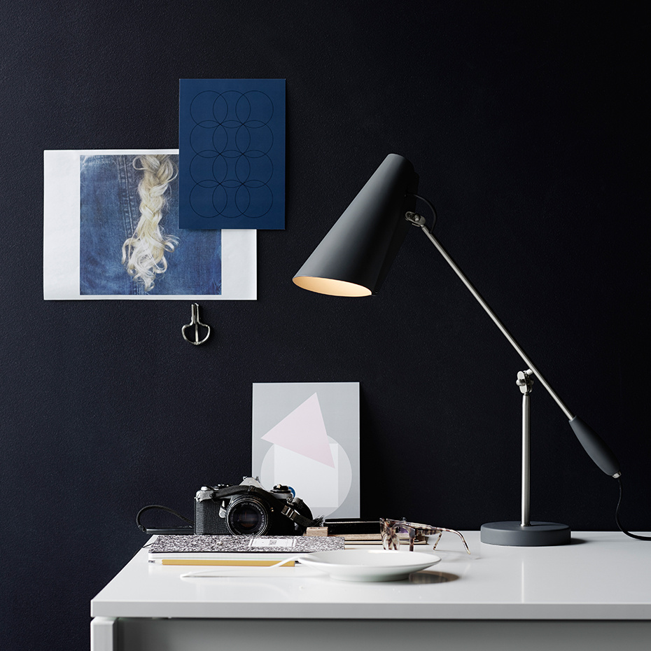 Birdy Bordslampa Black/Black