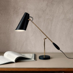 Birdy Bordslampa Black/Steel Birdy Bordslampa Black/Steel