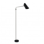 Birdy Swing Golvlampa Black/Steel Birdy Swing Golvlampa Black/Steel