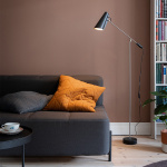 Birdy Golvlampa Black/Steel Birdy Golvlampa Black/Steel