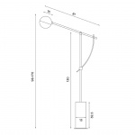 Balancer Golvlampa Black Balancer Golvlampa Black