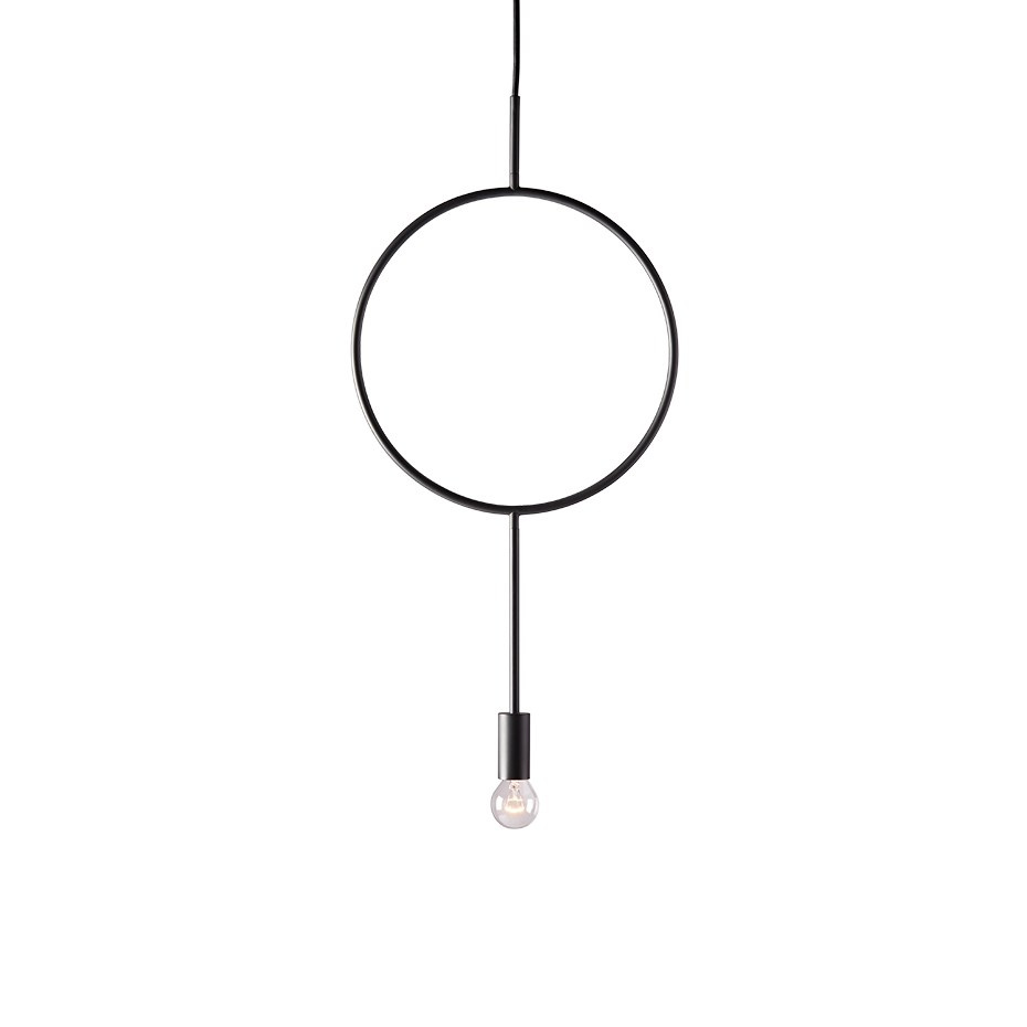 Circle Pendel Dark Grey