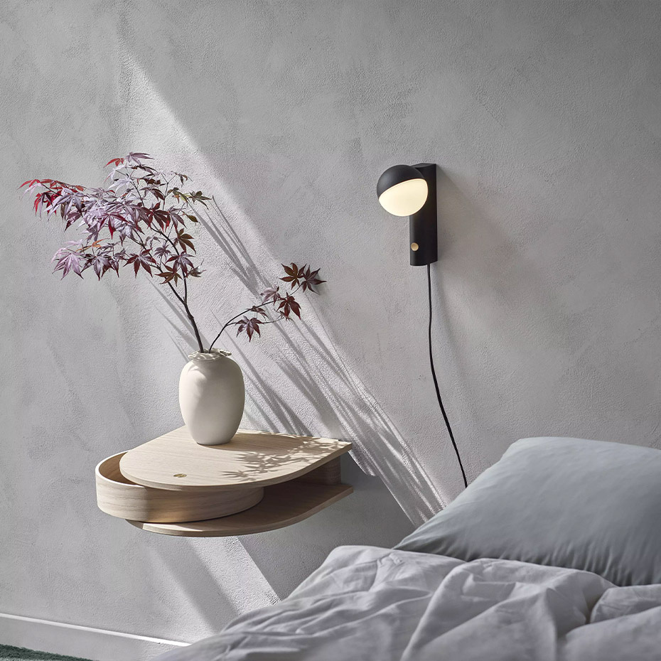 Balancer Mini Vägglampa/Bordslampa Matt Black