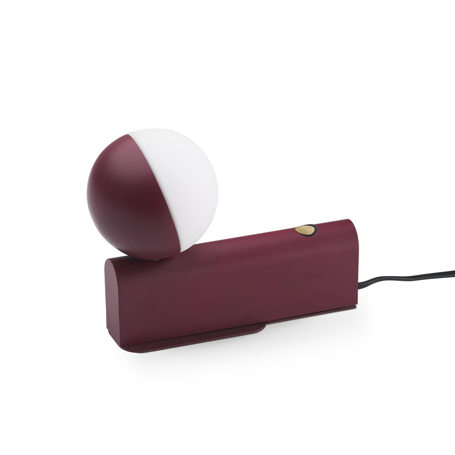 Balancer Mini Vägglampa/Bordslampa Cherry Red