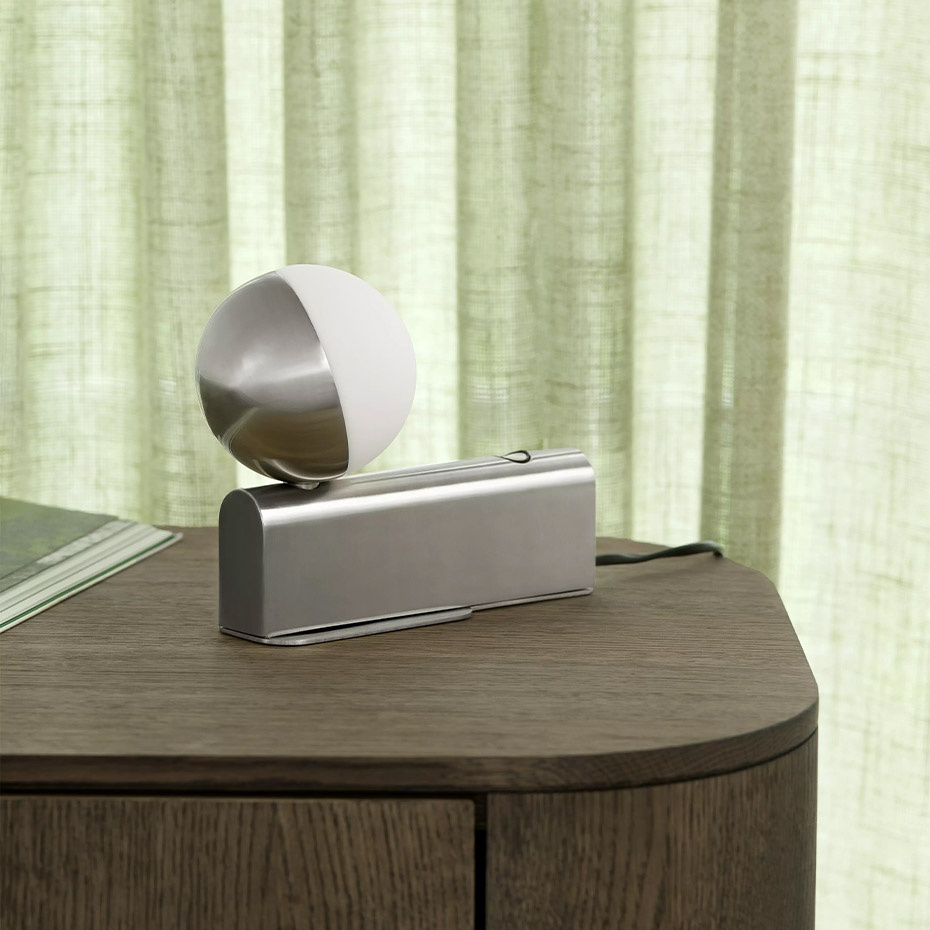 Balancer Mini Vägglampa/Bordslampa Steel