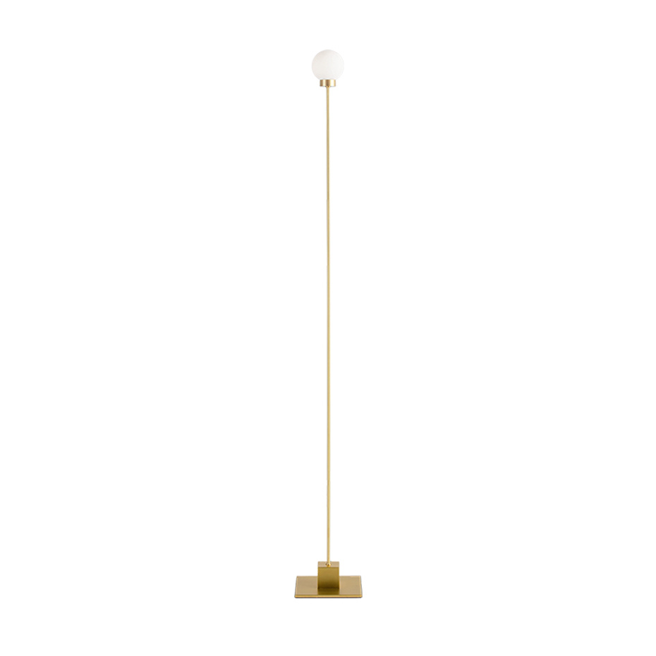 Snowball Golvlampa Brass
