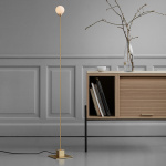 Snowball Golvlampa Brass Snowball Golvlampa Brass