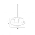 Tradition Pendel Small Off-White Tradition Pendel Small Off-White