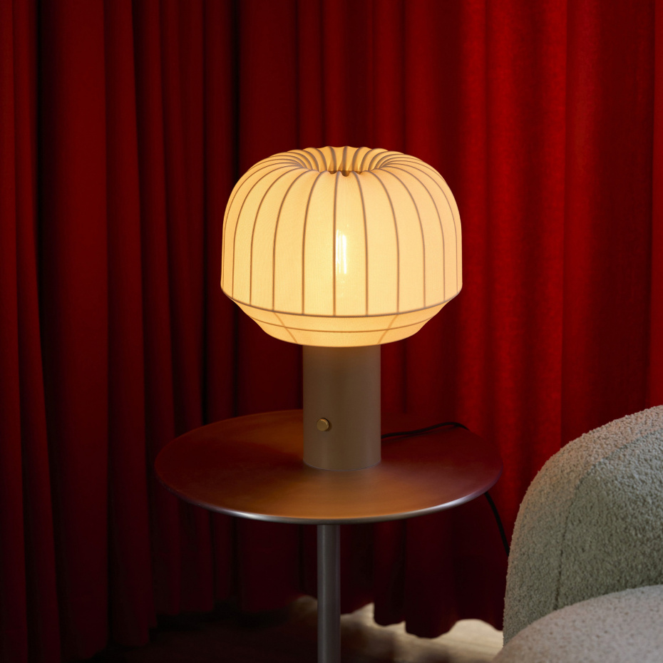 Tradition Bordslampa Off-White/Grey Beige