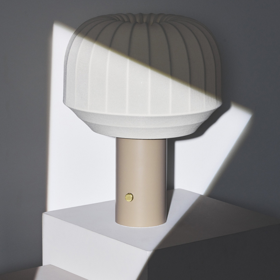 Tradition Bordslampa Off-White/Grey Beige