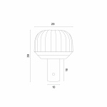 Tradition Bordslampa Off-White/Grey Beige Tradition Bordslampa Off-White/Grey Beige