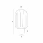 Tradition Golvlampa Off-White/Grey Beige Tradition Golvlampa Off-White/Grey Beige