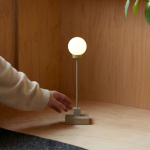 Snowball Portable Bordslampa Grey Beige Snowball Portable Bordslampa Grey Beige
