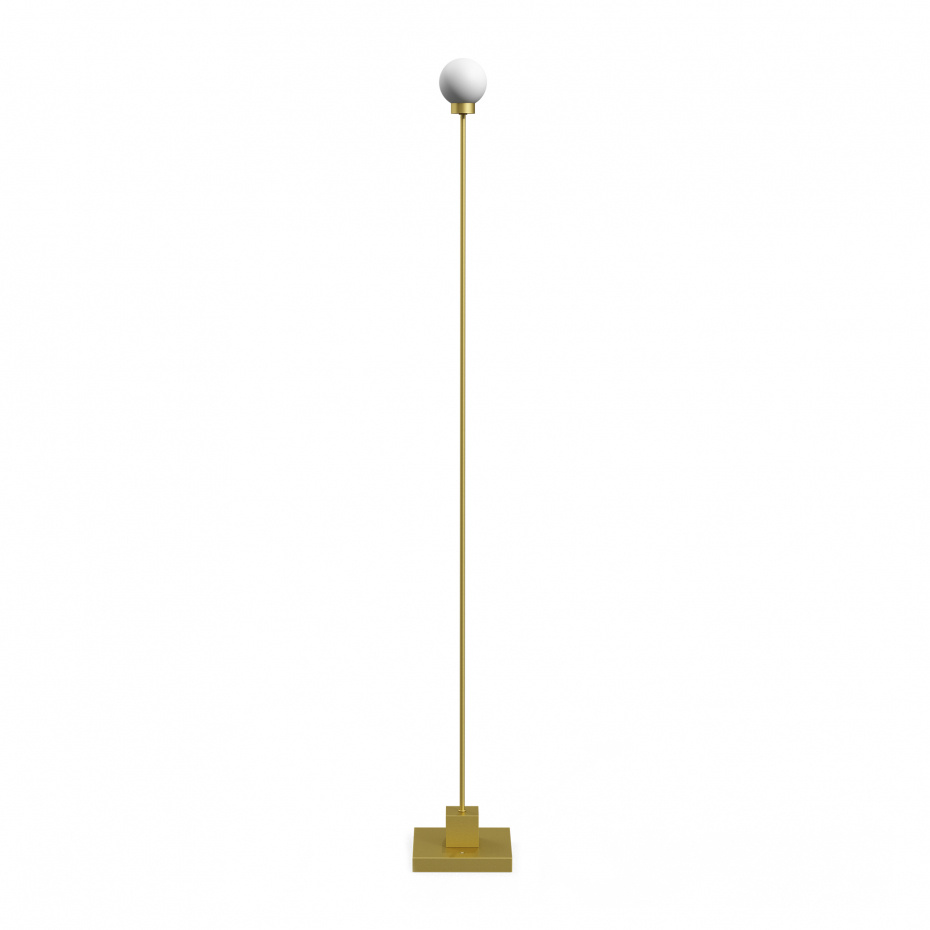 Snowball Portable Golvlampa Brushed Brass
