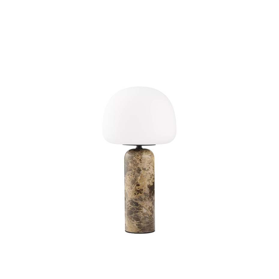 Kin Bordslampa H40cm Brown Marble