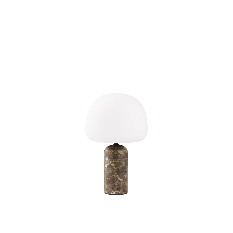 Kin Bordslampa H33cm Brown Marble