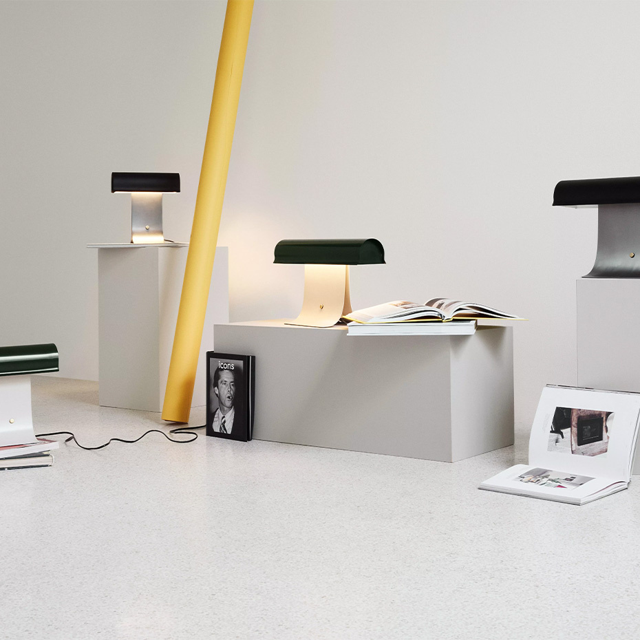 Archive Bordslampa L50cm Black/Steel