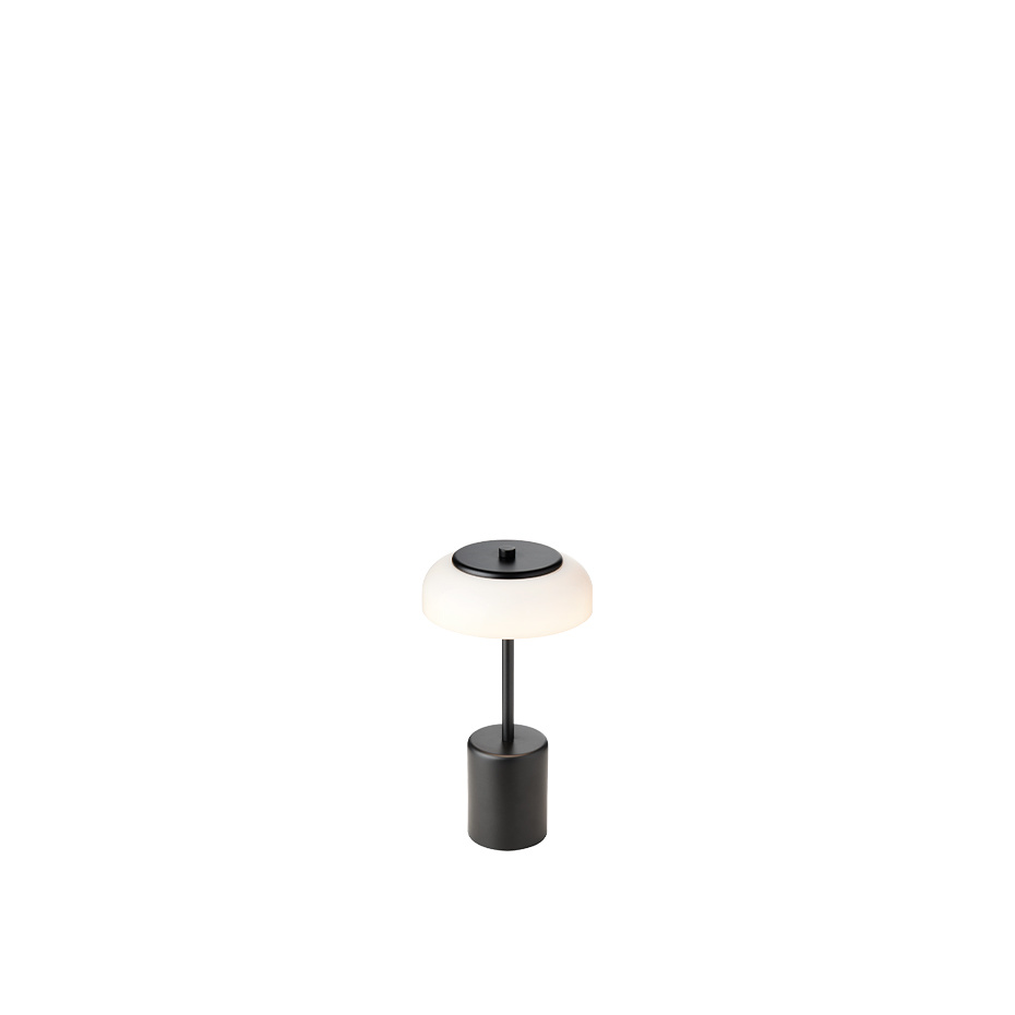 Blossi Bordslampa Mini Portable Black/Opal