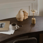 Blossi Bordslampa Mini Portable Nordic Gold/Clear Blossi Bordslampa Mini Portable Nordic Gold/Clear