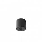 Ceiling Cup Wire Takkpa 9cm Black