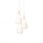 Anoli 3 Ljuskrona Nordic Gold/Opal White Anoli 3 Ljuskrona Nordic Gold/Opal White