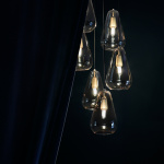 Anoli 6 Ljuskrona Nordic Gold/Gold Anoli 6 Ljuskrona Nordic Gold/Gold