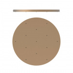 Anoli 13 Ljuskrona Nordic Gold/Gold Anoli 13 Ljuskrona Nordic Gold/Gold