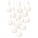 Anoli 13 Ljuskrona Nordic Gold/Opal White Anoli 13 Ljuskrona Nordic Gold/Opal White